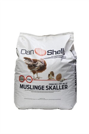 Snäckskal 2,5-5 mm 15 kg