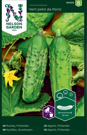 Frilandsgurka, Vert petit de Paris
