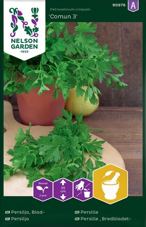 Slätbladig persilja, Comun 3