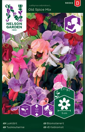 Luktärt, gammeldags. Old spice mix