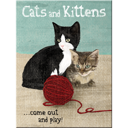 Magnet Cats 6*8 cm